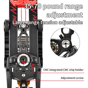 Dark Slate Gray STARCN EG Pro Dual Purpose Compound Bow | Adjustable Aluminum Design SPG