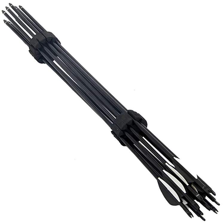 Dark Slate Gray SPG EVA Foam Arrow Splitter with Fiberglass Rod – Archery Quiver Insert for 12 Arrows | Lightweight Arrow Holder for Recurve & Compound Bows SPG