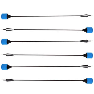 Lavender SPG Foam Tip Arrows | 86cm Mixed Carbon Shaft | Safe Archery Tag Arrows SPG