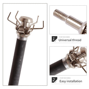 Dark Slate Gray SPG SP-HA105 Stainless Steel Judo Arrow Tip | 100Gr Screw-in Broadhead SPG