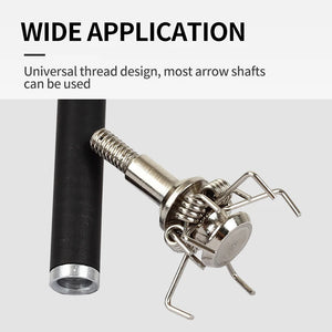 Lavender SPG SP-HA105 Stainless Steel Judo Arrow Tip | 100Gr Screw-in Broadhead SPG