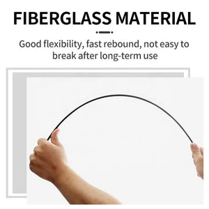 White Smoke SPG Kids Fiberglass Suction Cup Arrows | Safe 5mm Rubber Tip Arrows SPG