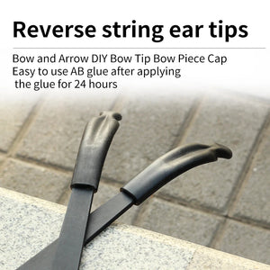 Rosy Brown STARCN Recurve Bow Limb Tip Protector | Flexible Rubber Guard Cap SPG