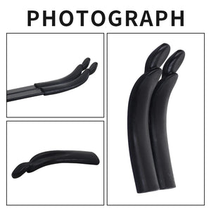 Dark Slate Gray STARCN Recurve Bow Limb Tip Protector | Flexible Rubber Guard Cap SPG