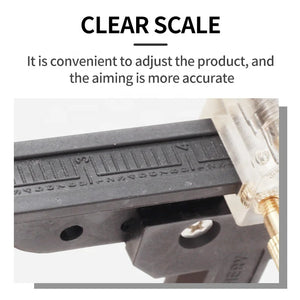 Slate Gray SPG Recurve Bow Sight – Adjustable T-Shape Single Pin Sight for Precision Archery SPG