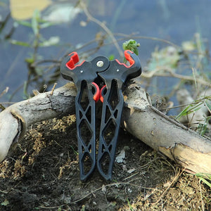 Dim Gray SPG Rubber Compound Bow Stand SPG