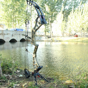 Dark Gray SPG Rubber Compound Bow Stand SPG