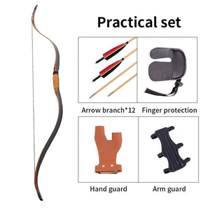 White Smoke SPG Traditional Recurve Bow Archery Set – Luxury Package SPG