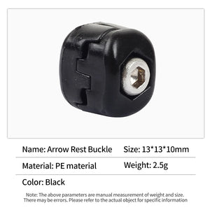 White Smoke SPG Arrow Rest Buckle ā PE Material Bowstring Clamp SPG
