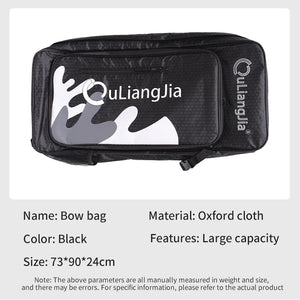 Lavender SPG Takedown Recurve Bow & Arrow Case | Protective Archery Backpack Bag with Telescopic Tube Storage SPG