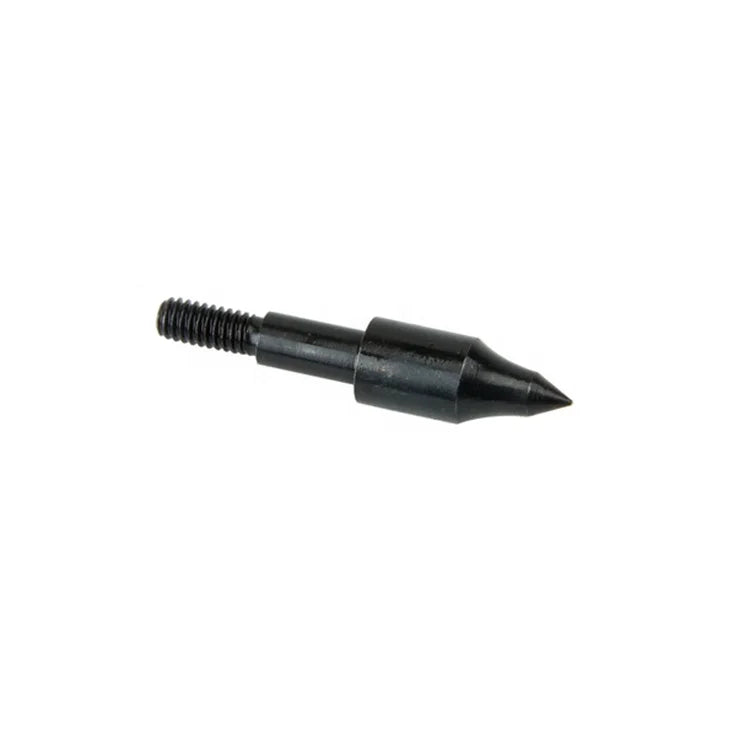 Dark Slate Gray SPG 6.2mm Screw-in Arrow Tips | 100 Grain Metal Field Points SPG