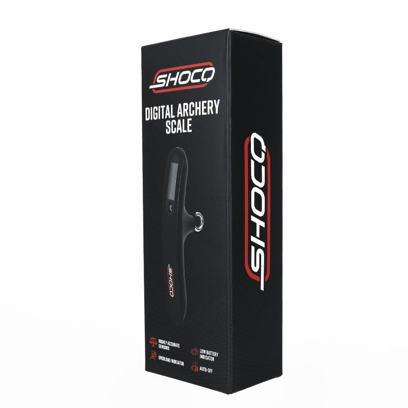 Dark Slate Gray Shocq Digital Bow Scale | Handheld Archery Draw Weight Scale MARKSMAN