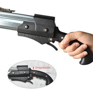 White Smoke ShoreMaster Long-Range Fishing Slingshot Rifle with Reel Kit & Laser Guidance INDIAN SLINGSHOT