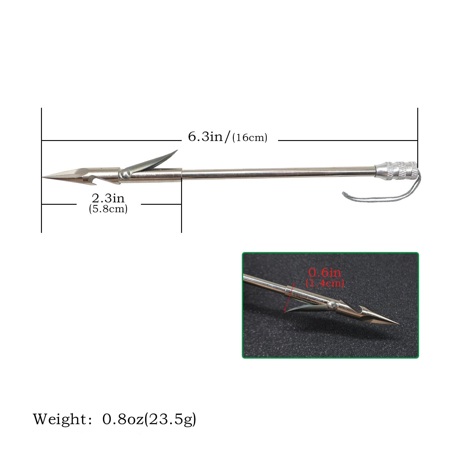 Stainless Steel Skill Dart – Fishing Dart