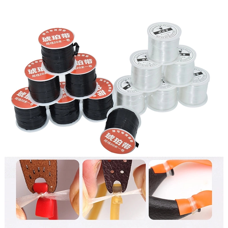 Light Gray Amber Belt High Quality Elastic Rope Strap MARKSMAN