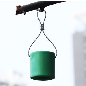 White Smoke Slingshot Bell Bull's Eye Target – Colored Silicone Impact-Resistant Design INDIAN SLINGSHOT