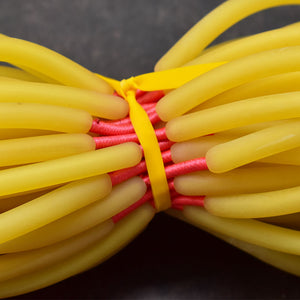 Goldenrod New Slingshot Rubber Band Fishing Accessories 3060-1745 Fishing Rubber Band Shooting INDIAN SLINGSHOT