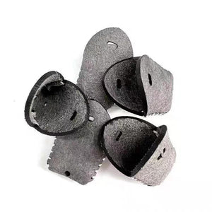 White Smoke Lightweight Mini PU Leather Slingshot Steel Ball Storage Pouch Portable Pocket Organizer INDIAN SLINGSHOT
