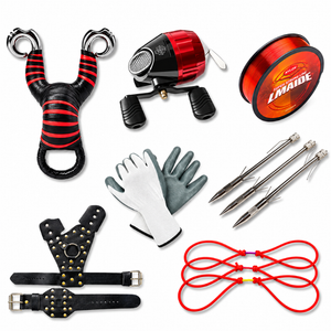 White Smoke Marksman® High Quality Fishing Slingshot Combo Set Outdoor Fishing Catapult with all Accessories MARKSMAN