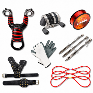 White Smoke Marksman® High Quality Fishing Slingshot Combo Set Outdoor Fishing Catapult with all Accessories MARKSMAN