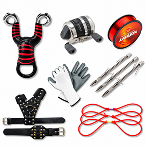 White Smoke Marksman® High Quality Fishing Slingshot Combo Set Outdoor Fishing Catapult with all Accessories MARKSMAN