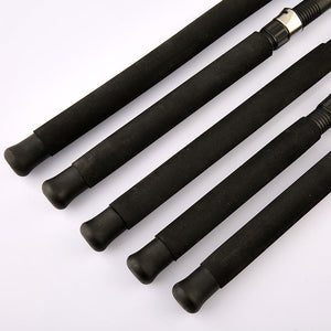 Lavender Solid Glass 2 Section Spinning Fishing Rod SNEDA