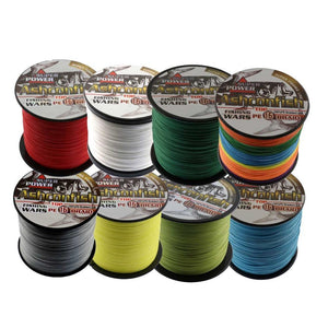 White Smoke Heavy Duty 16 Strand UHMWPE Hollow Core Braided Fishing Line – 2mm Speargun Line (100M) INDIAN SLINGSHOT