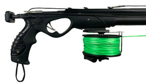 White Smoke 2.0mm Polyurethane Coated UHMWPE Braided Speargun Reel Line – High Strength Heat Treated Spearfishing Rope INDIAN SLINGSHOT