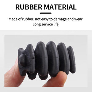 Light Gray SPG Split Limb Bow Stabilizer | Rubber Vibration Dampener (2pcs) SPG