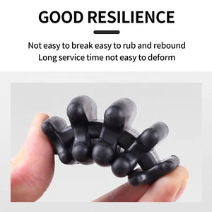 Dark Slate Gray SPG Split Limb Bow Stabilizer | Rubber Vibration Dampener (2pcs) SPG