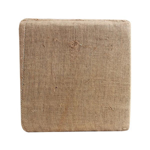 Rosy Brown SPG Square Straw Archery Target — Eco-Friendly Grass Practice Block SPG