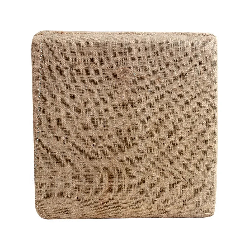 Rosy Brown SPG Square Straw Archery Target — Eco-Friendly Grass Practice Block SPG