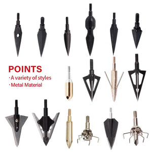 Dark Slate Gray SPG Stainless Steel Broadhead 100/120/150 Grain Arrow Tip SPG