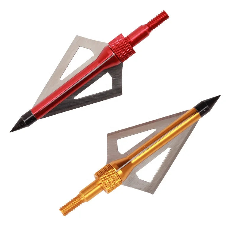 Rosy Brown SPG Stainless Steel Broadhead 100/120/150 Grain Arrow Tip SPG