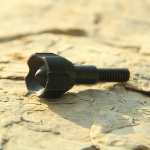 Pale Goldenrod SPG SP-HA104 Stainless Steel Arrow Tips | 100 Grain Screw-In Archery Points SPG