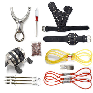 Dark Slate Gray Stainless Steel Material High Strength Recurve Bow Combination Package Set MARKSMAN