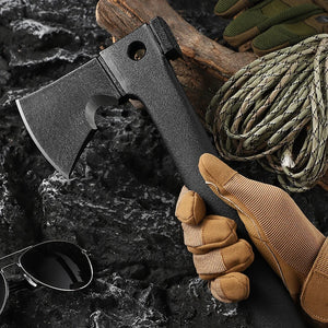 Dark Slate Gray Stainless Steel Outdoor Camping Multi-Purpose Axe MARKSMAN