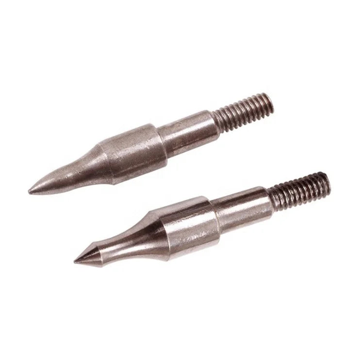 Rosy Brown SPG Stainless Steel Arrow Tips | 6.2mm Screw-in Points SPG