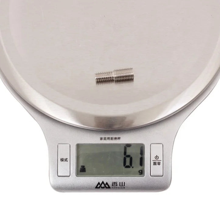 Light Gray SPG QT1003 Stainless Steel Screw Adapter — Bow Stabilizer Converter SPG