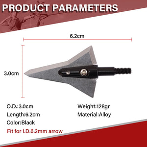 Sienna SPG Stainless Steel Broadhead 100/120/150 Grain Arrow Tip SPG