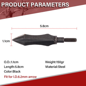 Brown SPG Stainless Steel Broadhead 100/120/150 Grain Arrow Tip SPG