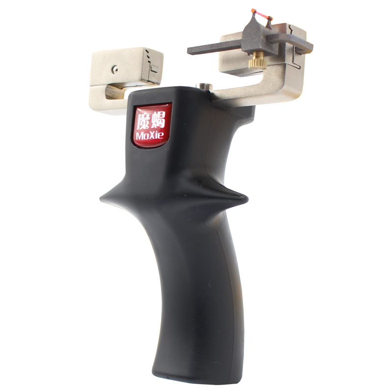 Dark Slate Gray New Spiked Resin Stainless Steel Slingshot MARKSMAN