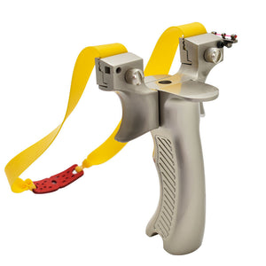 Rosy Brown Iron Hornet Alloy Aluminum Slingshot – Durable Precision Catapult for Target Practice & Outdoor Games INDIAN SLINGSHOT