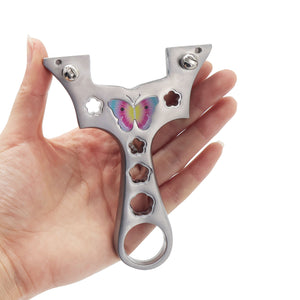 Rosy Brown SteelButterfly Alloy Slingshot MARKSMAN