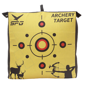 Dark Khaki SPG Polymer Synthetic Fiber Archery Shooting Target Sports Compound Bow Square Shooting Recyclable Arrow Targets Bag Equipment INDIAN SLINGSHOT