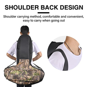 Gray SPG T-Shaped Bow Bag | Oxford Cloth Compound Bow Carry Case SPG