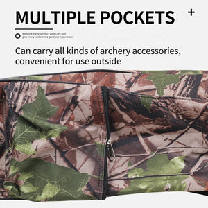 Light Gray SPG T-Shaped Bow Bag – Canvas Crossbow & Compound Bow Case SPG