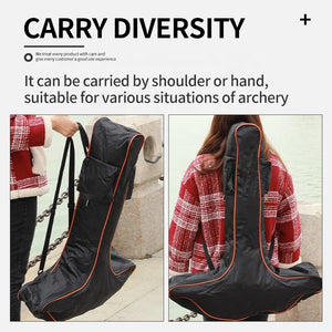 Antique White SPG T-Shaped Bow Bag – Canvas Crossbow & Compound Bow Case SPG