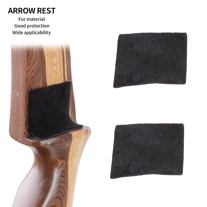 Tan SPG TNP JT906 Calf Leather Arrow Rest | Soft Recurve Pad SPG