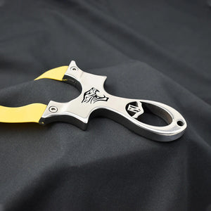 Dark Slate Gray TN Tiger Head 304 Stainless Steel Slingshot INDIAN SLINGSHOT